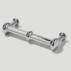 Plank Hardware PEYTON Traditional D Bar Pull - Polished Nickel