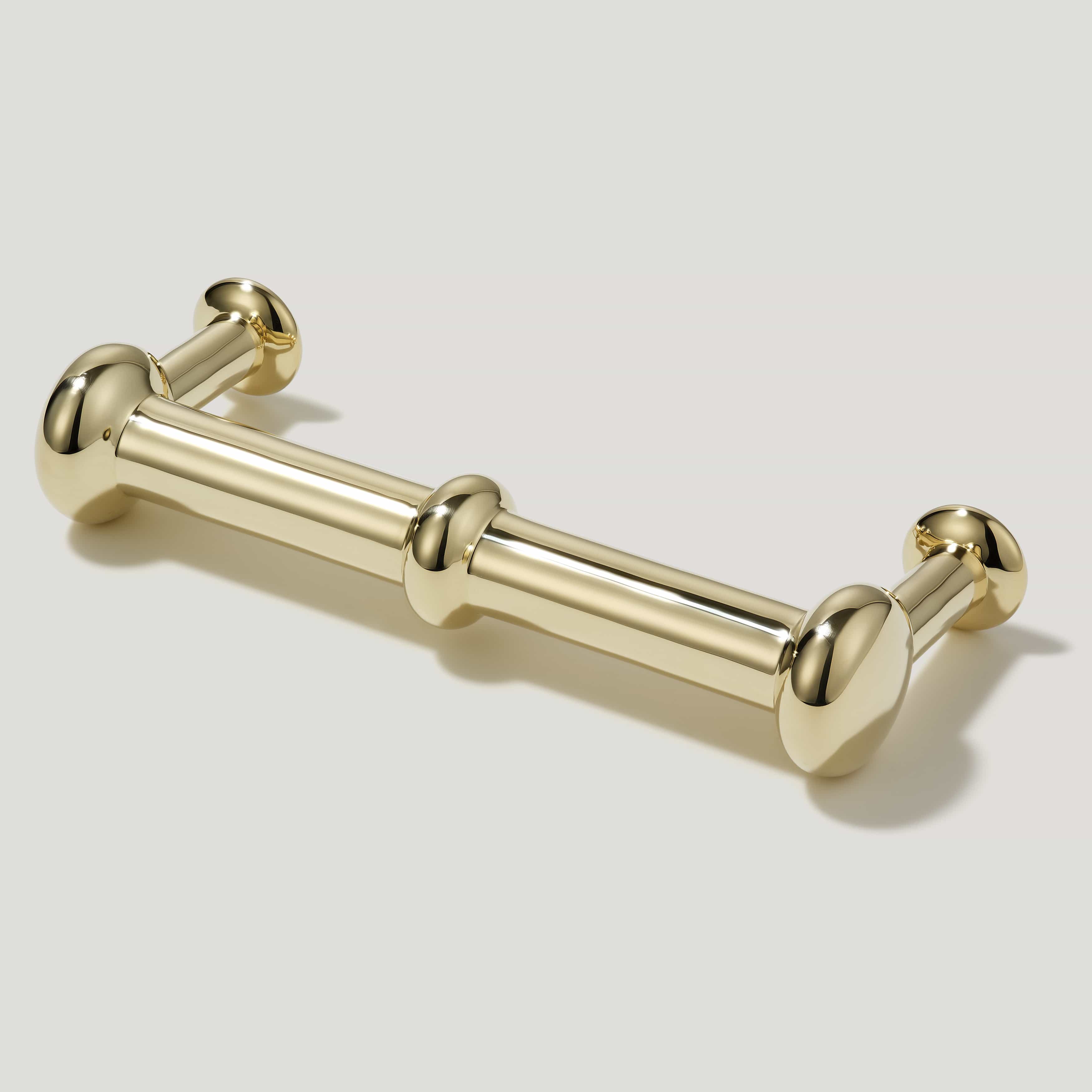 Plank Hardware PEYTON Traditional D Bar Pull - Unlacquered Brass
