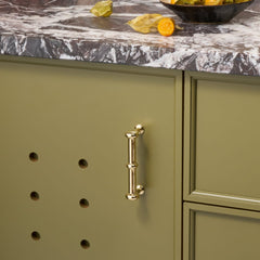 Plank Hardware PEYTON Traditional D Bar Pull - Unlacquered Brass
