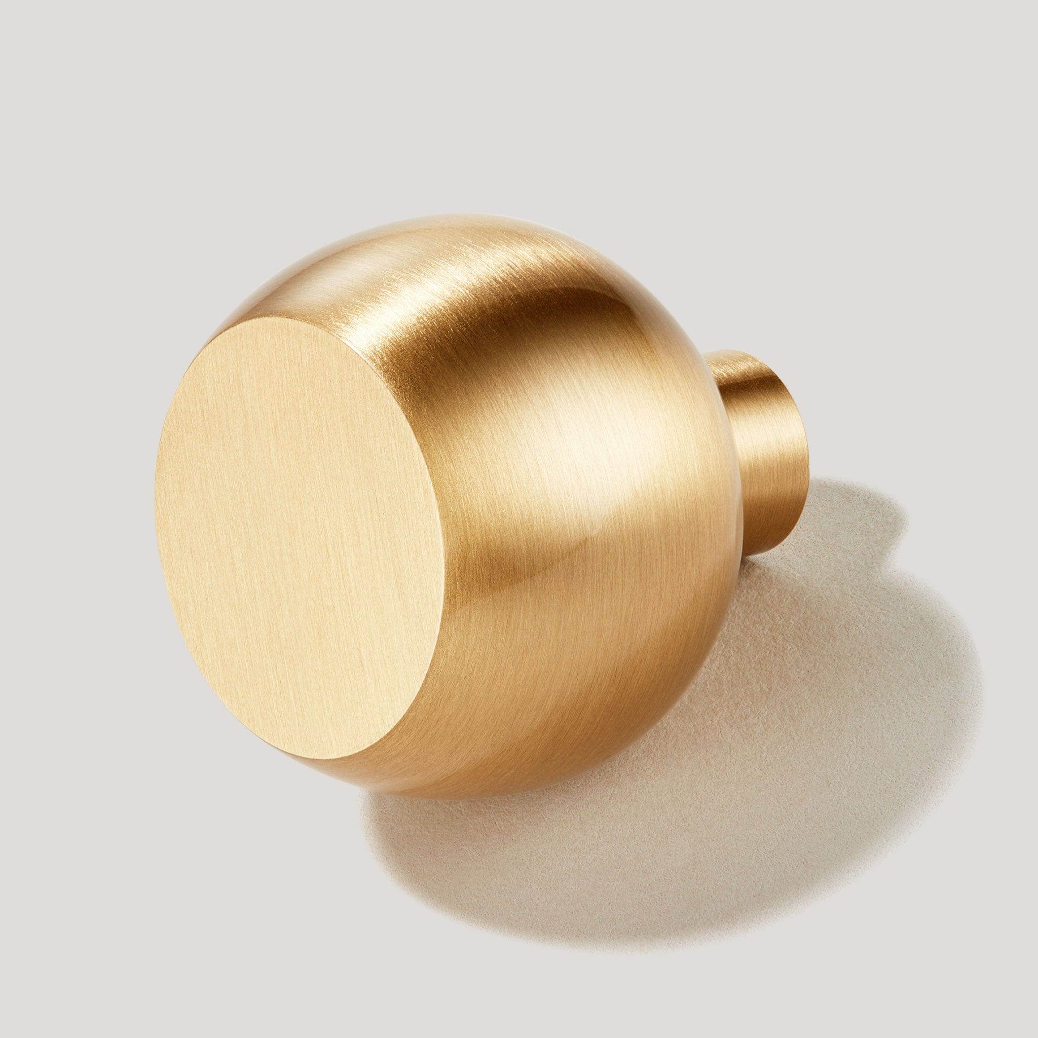 Plank Hardware PLANE Minimalist Cabinet Knob - Brass