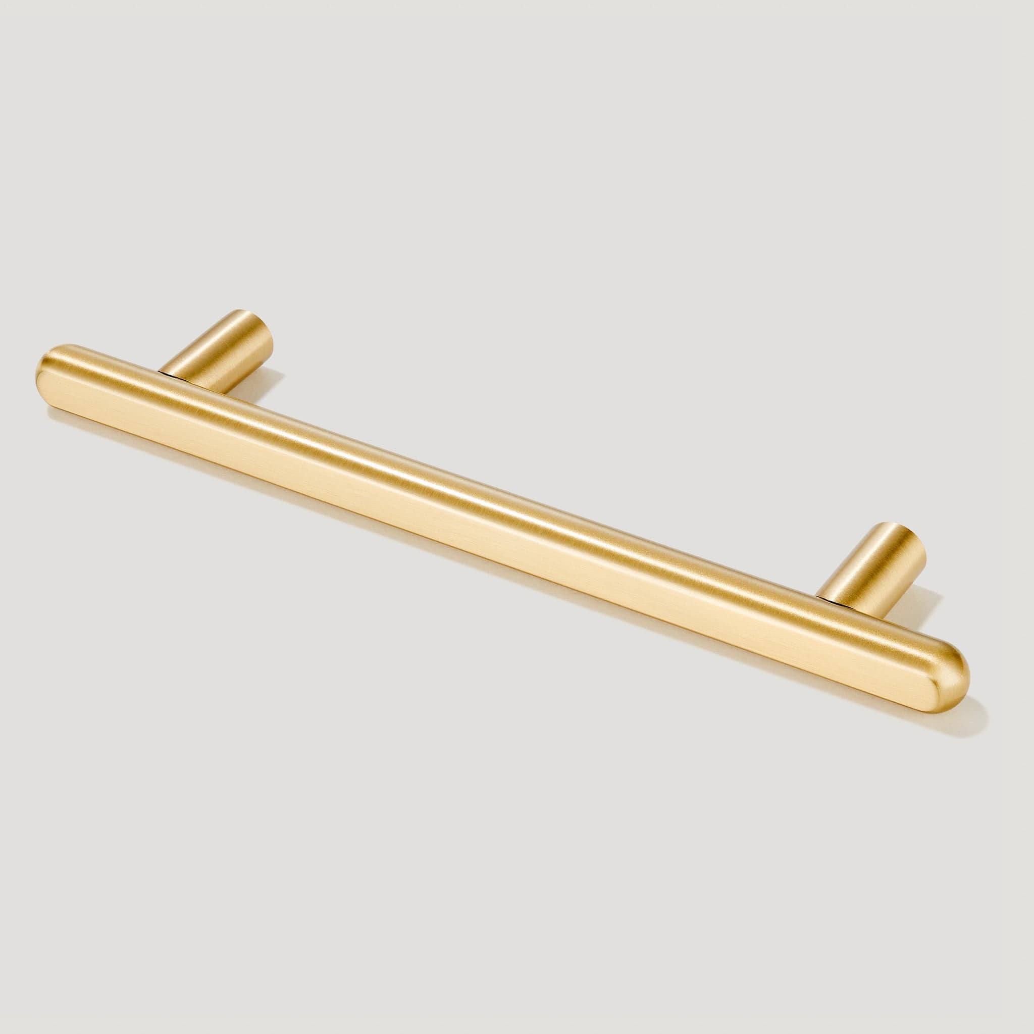 Brass Minimalist Cabinet Bar Pull  Sleek Brass Cabinet Pulls – Plank  Hardware