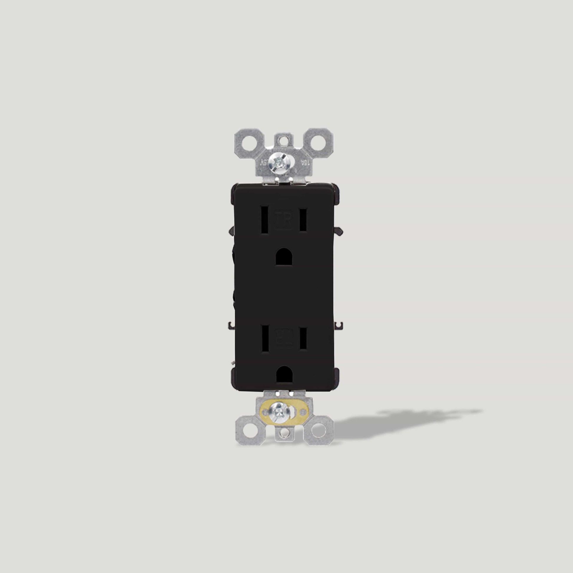 Plank Hardware Power Outlet Module 15A - Black