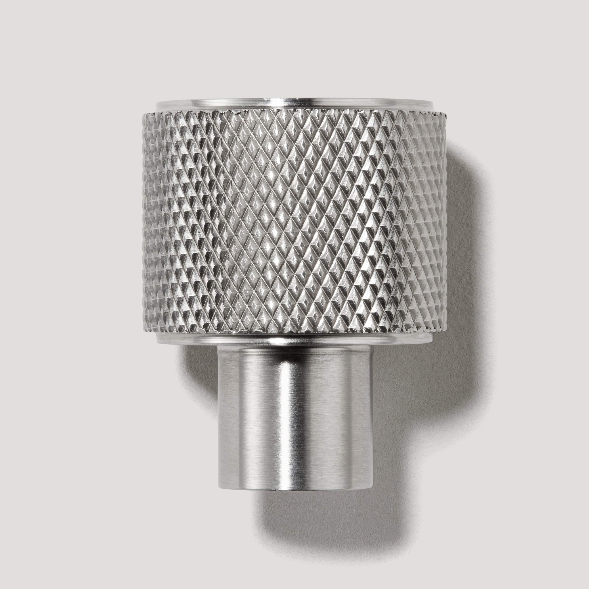 Silver Knurled Drawer Knobs Silver Knurled Drawer Knobs