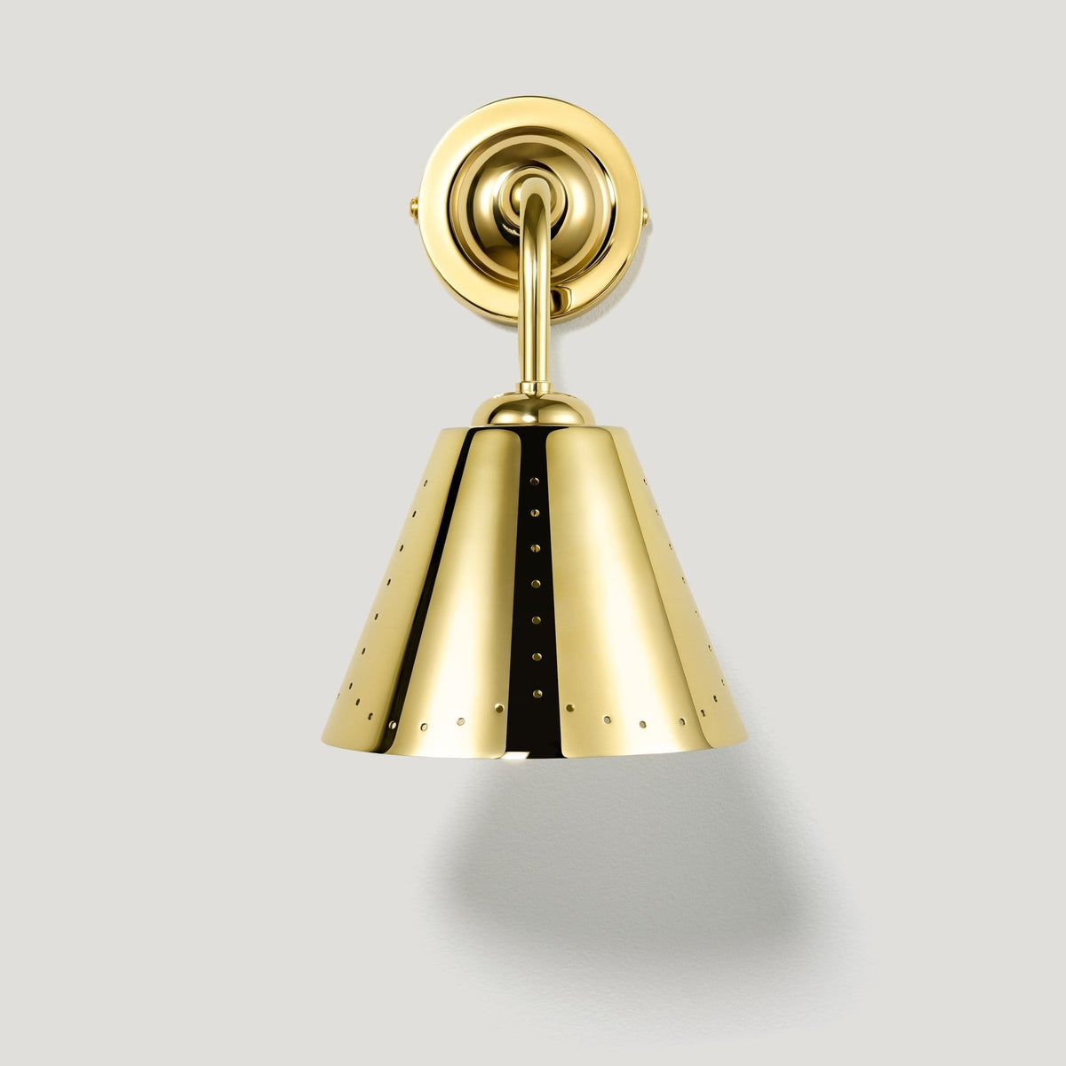 Plank Hardware STELLA Swivel Wall Light - Polished Brass