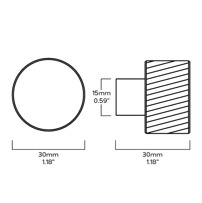 Plank Hardware swift swirled cabinet knob brass 43060496761111