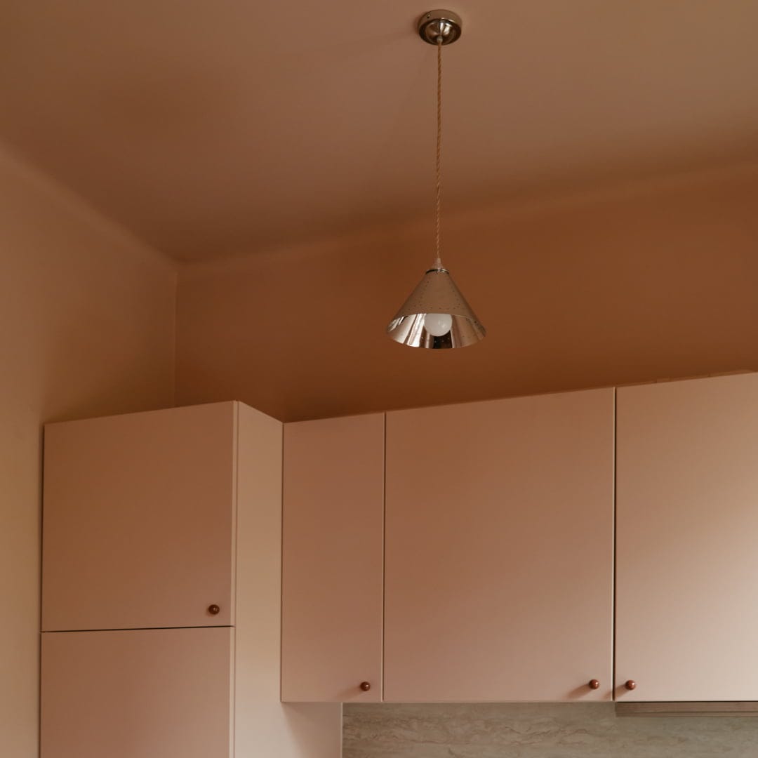Plank Hardware VESPER Conical Pendant Light - Polished Chrome