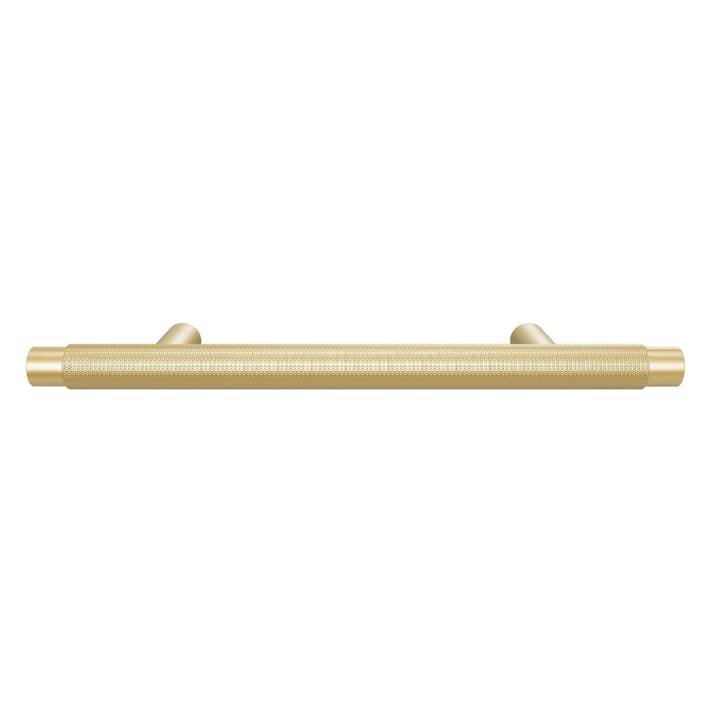 Brass Knurled T Bar Cabinet Pull  Knurled Brass Hardware – Plank Hardware